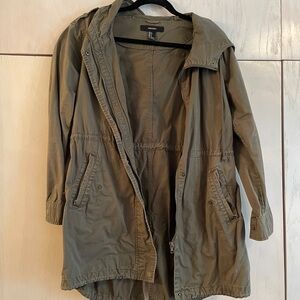 Forever 21 Olive Utility Jacket
